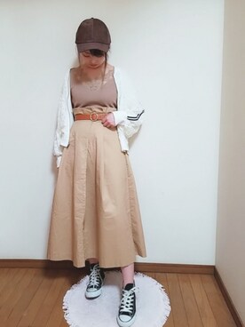 「CeLL（セル）のアイテム」を使った、YUMI…さん（レディース・154cm）の秋コーディネート