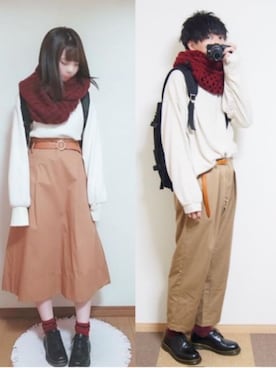 YUMI…さん(レディース・154cm)の秋コーディネート