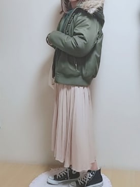 YUMI…さん(レディース・154cm)の冬コーディネート