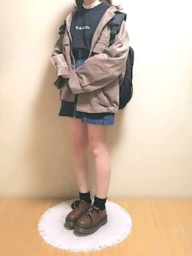 YUMI…さん（レディース・154cm）の冬コーディネート