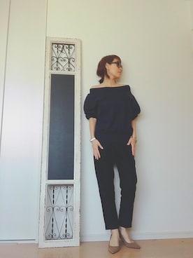 「JOURNAL STANDARD relume（ジャーナルスタンダード　レリューム）のアイテム（スウェット、ブルー系）」を使った、kei☆さん（レディース・163cm）の春コーディネート