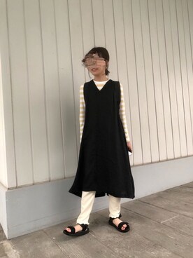「アイテム（ピアス（両耳用））」を使った、けこさん（レディース・154cm・20代）の夏コーディネート