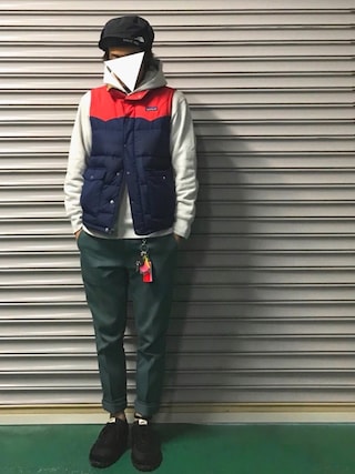 パタゴニア ダウンベスト スリングショット (Sサイズ相当) XS匿名配送 patagonia パタゴニア スリングショット・ダウンベスト アウトドア