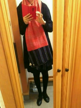 「45R」｜「アイテム（その他アウター）」を使った、ともさん（レディース・178cm）の秋コーディネート