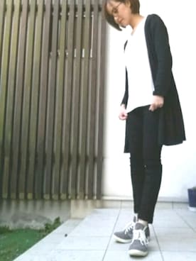 「Zeha（ツェハ）のアイテム」を使った、mmmkmrさん（レディース・160cm）の冬コーディネート