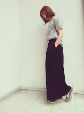 「Zeha（ツェハ）のアイテム」を使った、mmmkmrさん（レディース・160cm）の春コーディネート