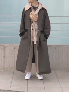 SUNSEAのダウンジャケット/コートを使ったメンズ人気ファッション