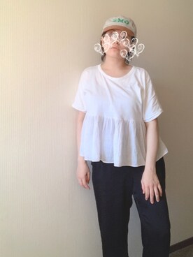 ますちかさん（レディース・154cm）の夏コーディネート