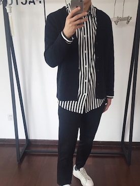 「SPAO（スパオ）のアイテム（その他アウター）」を使った、zombiemanさん（メンズ・171cm）の春コーディネート