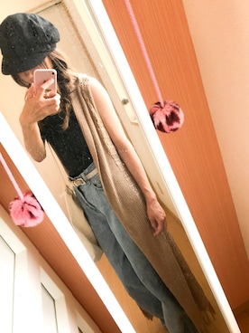 「one way（ワンウェイ）のアイテム（帽子）」を使った、...piさん（レディース・158cm）の夏コーディネート