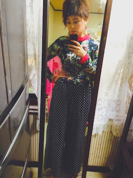 沖夕子さんのコーディネート