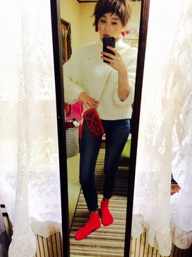 沖夕子さんのコーディネート