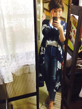 沖夕子さんのコーディネート