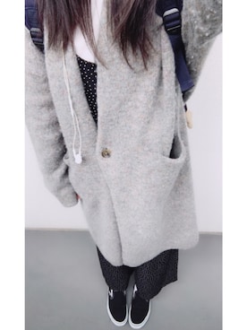 「LEPSIM（レプシィム）のアイテム（つなぎ/オールインワン）」を使った、おりょうさん（レディース・165cm）の春コーディネート