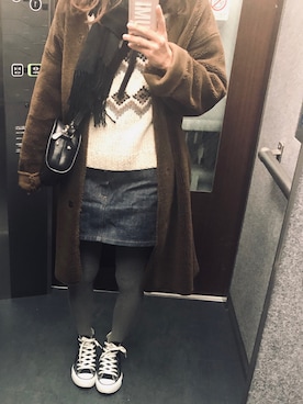 「JOURNAL STANDARD relume（ジャーナルスタンダード　レリューム）のアイテム（ムートンコート）」を使った、＊MI＊さん（レディース・153cm）の冬コーディネート