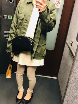 「Ungrid（アングリッド）のアイテム（レギンス/スパッツ）」を使った、＊MI＊さん（レディース・153cm）の春コーディネート