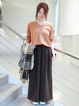 「relume」｜masu*さん（レディース・160cm）の冬コーディネート