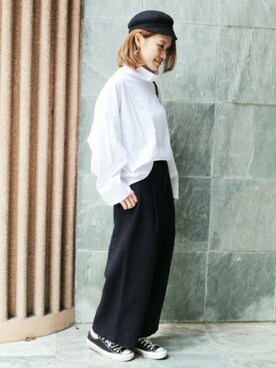 「relume」｜masu*さん（レディース・160cm）の冬コーディネート