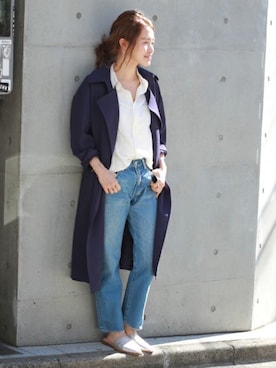 masu*さん(レディース・160cm)の冬コーディネート