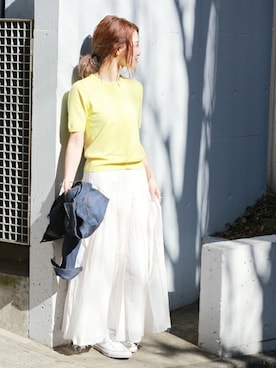 「relume」｜masu*さん（レディース・160cm）の春コーディネート