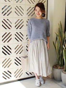 「relume」｜masu*さん（レディース・160cm）の春コーディネート