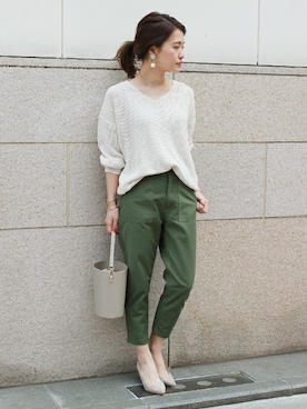 「relume」｜masu*さん（レディース・160cm）の春コーディネート