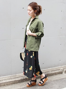 「relume」｜masu*さん（レディース・160cm）の春コーディネート