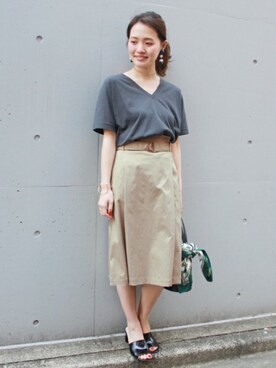 「relume」｜masu*さん（レディース・160cm）の春コーディネート