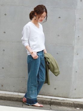 「relume」｜masu*さん（レディース・160cm）の春コーディネート