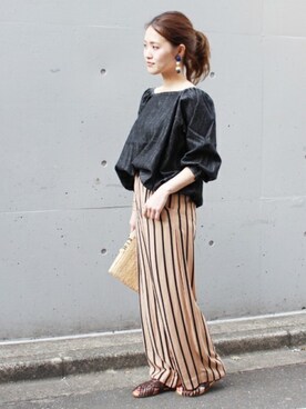 「relume」｜masu*さん（レディース・160cm）の春コーディネート