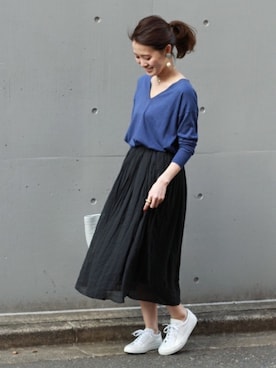 「relume」｜masu*さん（レディース・160cm）の春コーディネート