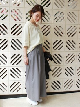 「relume」｜masu*さん（レディース・160cm）の春コーディネート