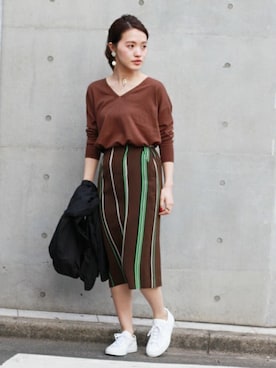 「relume」｜masu*さん（レディース・160cm）の春コーディネート