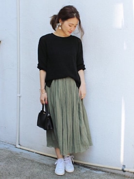 「relume」｜masu*さん（レディース・160cm）の春コーディネート