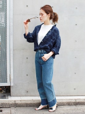 「relume」｜masu*さん（レディース・160cm）の春コーディネート