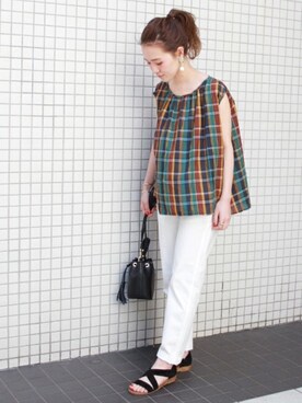 「relume」｜masu*さん（レディース・160cm）の春コーディネート