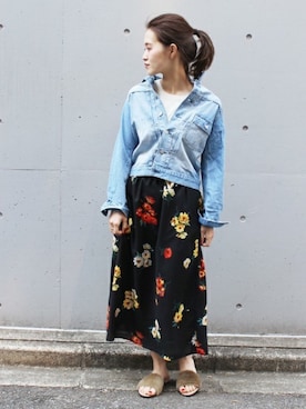 「relume」｜masu*さん（レディース・160cm）の春コーディネート