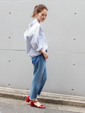 「relume」｜masu*さん（レディース・160cm）の春コーディネート