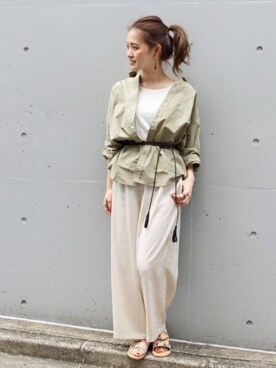 「relume」｜masu*さん（レディース・160cm）の春コーディネート