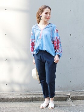 「relume」｜masu*さん（レディース・160cm）の春コーディネート