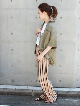 masu*さん（レディース・160cm）の春コーディネート