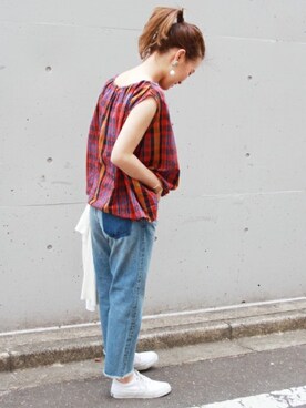 「relume」｜masu*さん（レディース・160cm）の春コーディネート