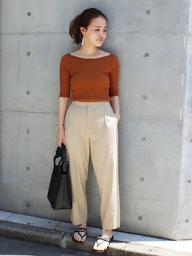 「relume」｜masu*さん（レディース・160cm）の春コーディネート