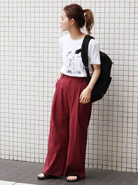 「relume」｜masu*さん（レディース・160cm）の春コーディネート