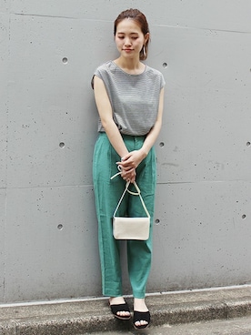 「relume」｜masu*さん（レディース・160cm）の春コーディネート