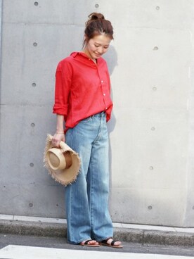 「relume」｜masu*さん（レディース・160cm）の春コーディネート