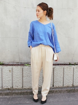 「relume」｜masu*さん（レディース・160cm）の春コーディネート