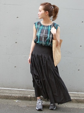 「relume」｜masu*さん（レディース・160cm）の春コーディネート