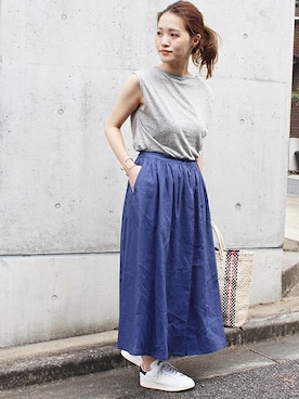 masu*さん（レディース・160cm）の夏コーディネート