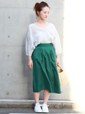 masu*さん（レディース・160cm）の夏コーディネート